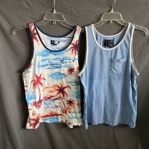 Lot of 2 - Rip Curl - Men’s Tank Tops - Size Medium